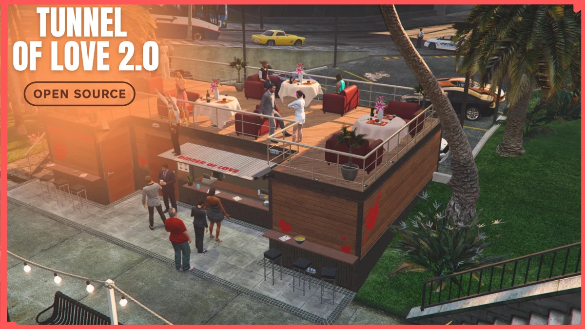 Tunnel of Love 2.0 MLO FiveM | Romantic Date Spot & Couple Experience | Open Source